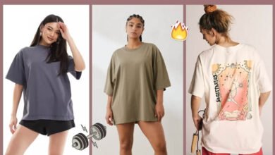 Oversized Gym T-Shirts for Women