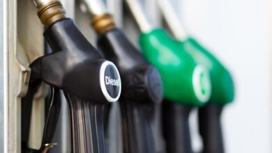 Diesel fuel pump nozzle
