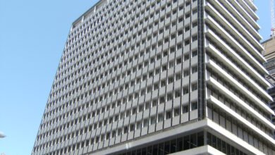 Reserve Bank of Australia head office building at 65 Martin Place, Sydney